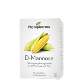 Phytopharma D-Mannose Chewable Tablets — product box front (60 pcs)